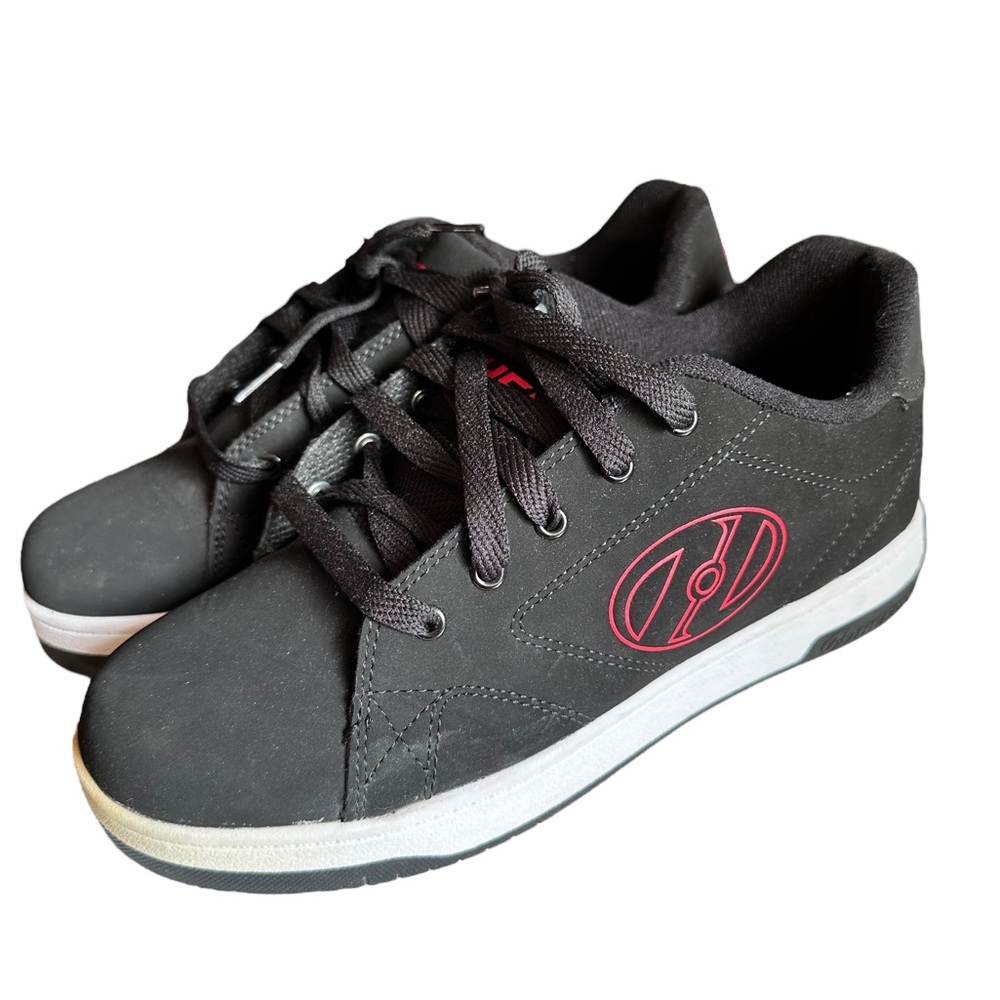 Heelys Roller Skate Shoes Black & Red Gem